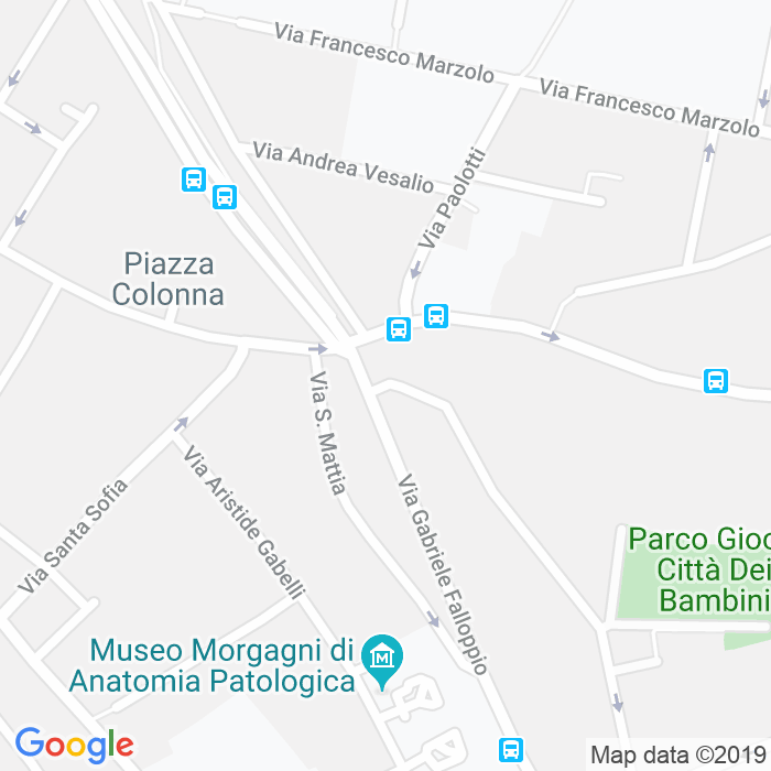 CAP di Piazzetta Ippolito Nievo a Padova