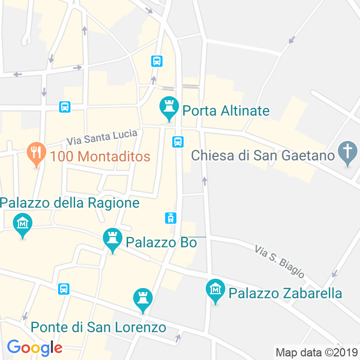 CAP di Riviera Dei Ponti Romani a Padova