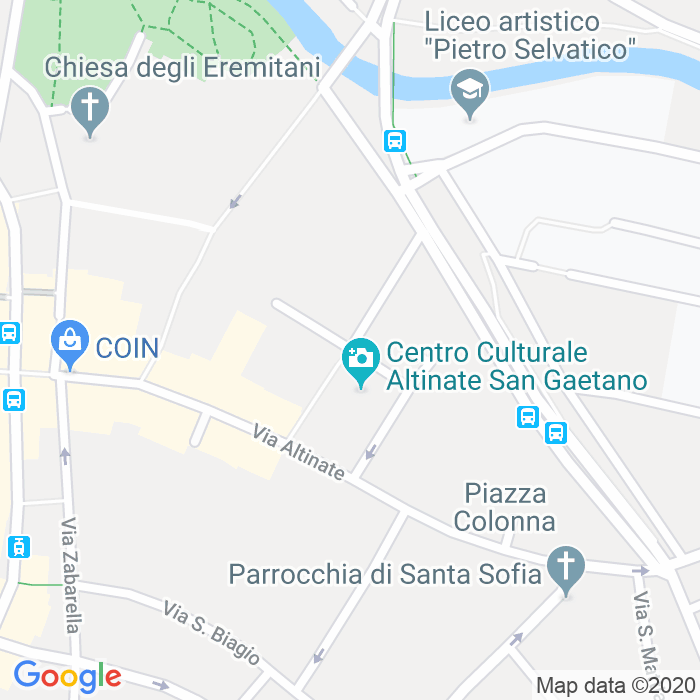 CAP di Via Giulio Alessio a Padova