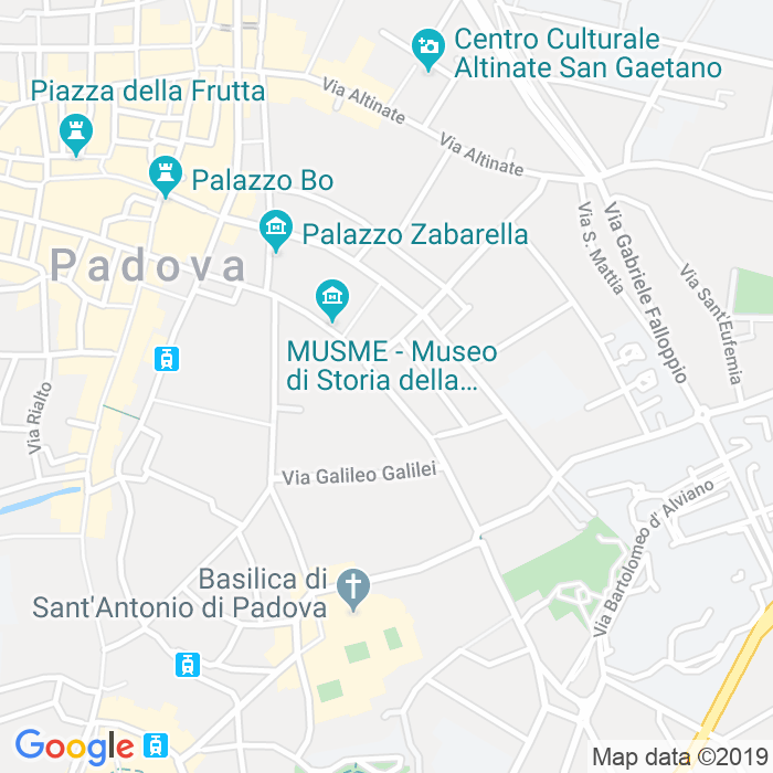CAP di Via San Francesco a Padova