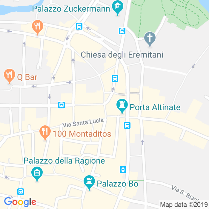 CAP di Piazza Garibaldi a Padova