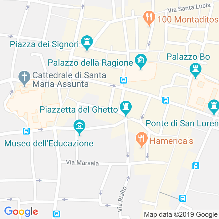 CAP di Via Dei Soncin a Padova