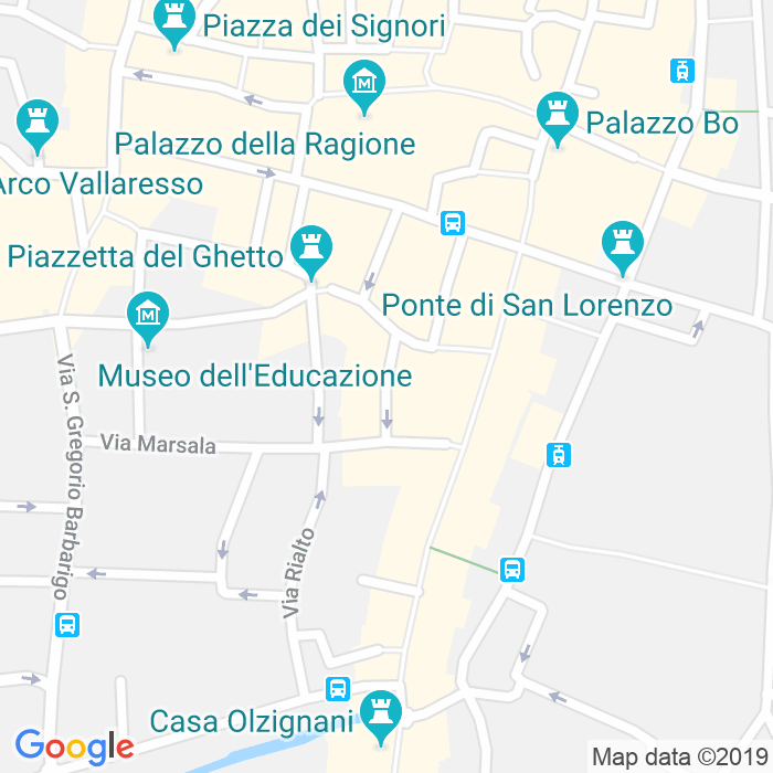 CAP di Via Dell Arco a Padova