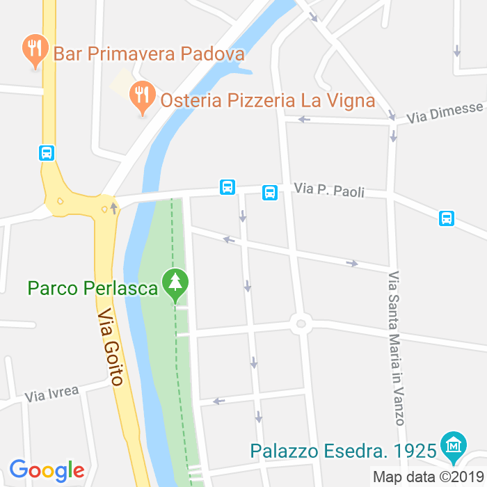 CAP di Via Duca Degli Abruzzi a Padova