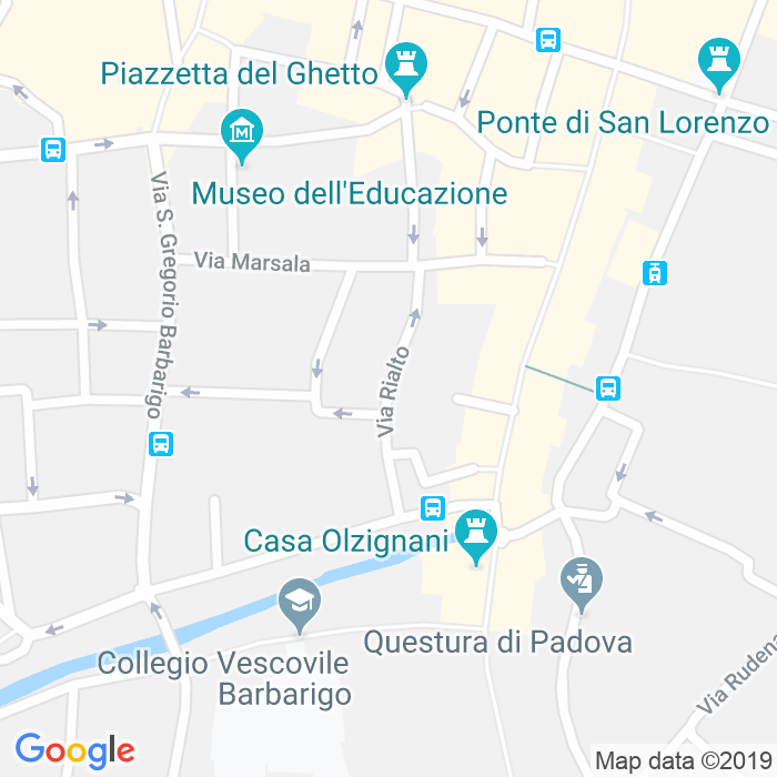 CAP di Via Rialto a Padova