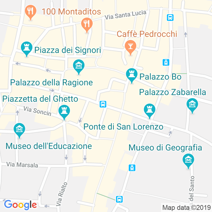 CAP di Via San Canziano a Padova