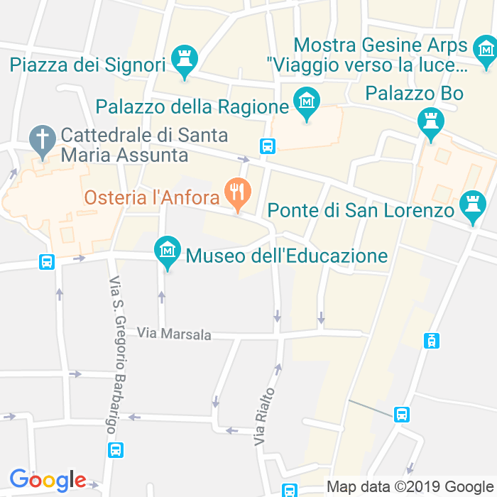 CAP di Via San Martino E Solferino a Padova