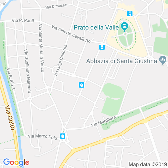 CAP di Corso Vittorio Emanuele Ii a Padova