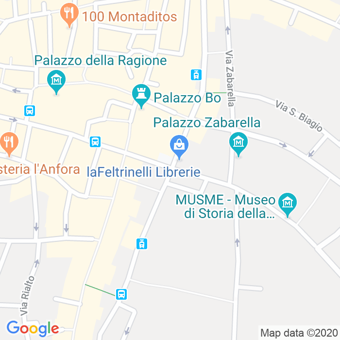 CAP di Sottopassaggio San Lorenzo a Padova