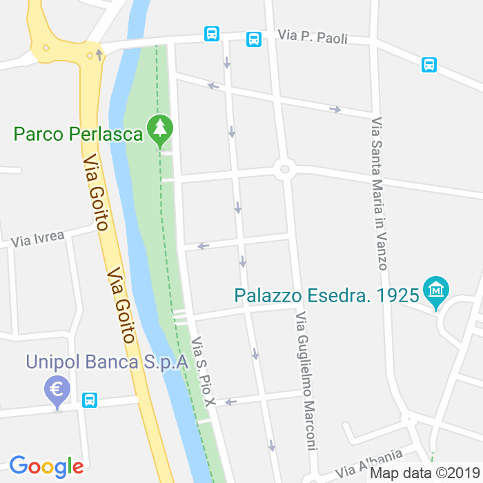 CAP di Via Gastone Picchini a Padova
