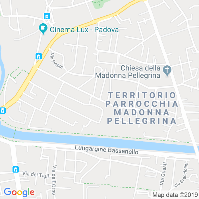 CAP di Via Buzzaccarini Pataro a Padova