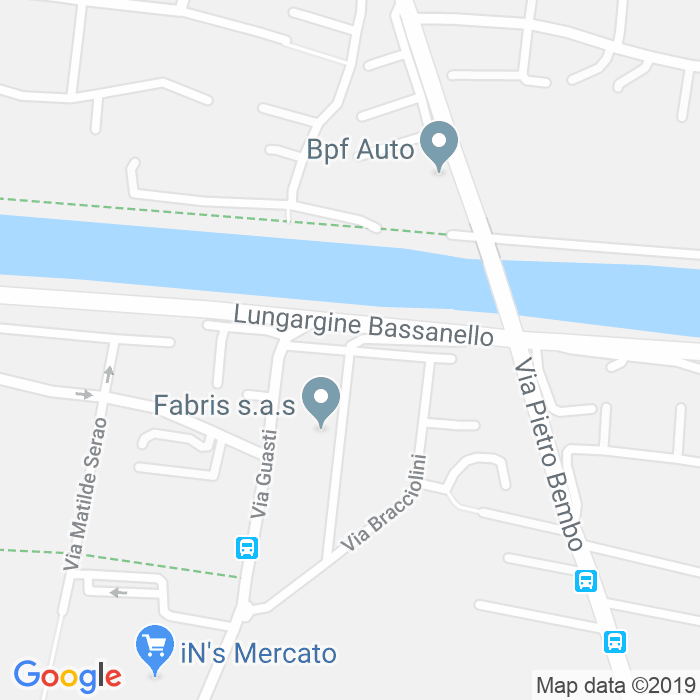 CAP di Via Cardinale Bessarione a Padova