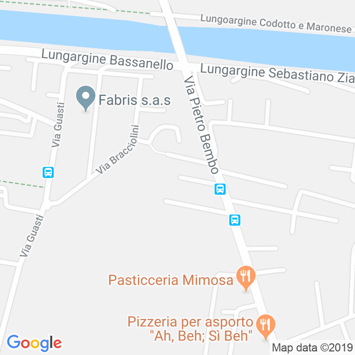 CAP di Via Nicolo'Cusano a Padova