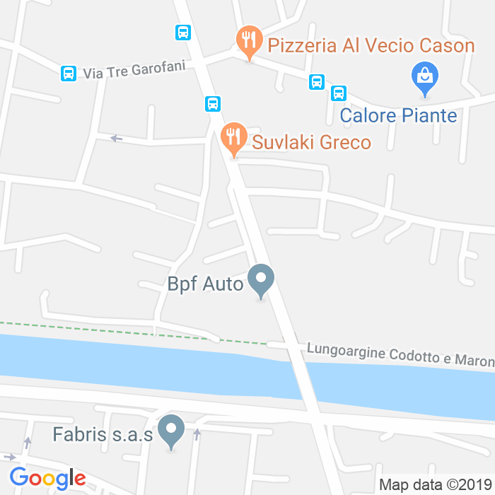 CAP di Via Scintilla Gigliolo a Padova