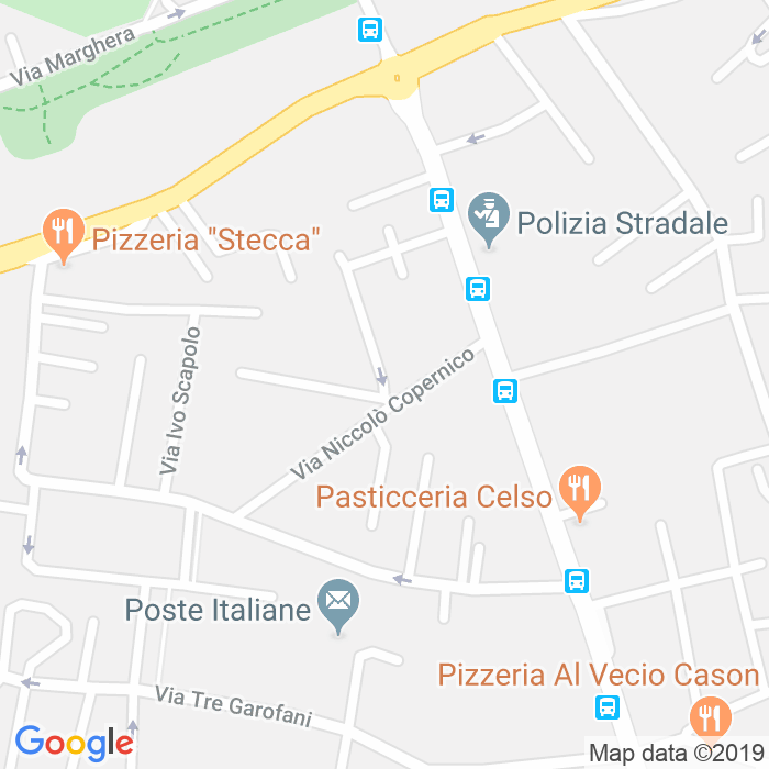 CAP di Via Stefano Badoer a Padova