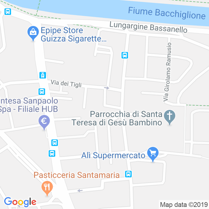 CAP di Via Dei Ginepri a Padova
