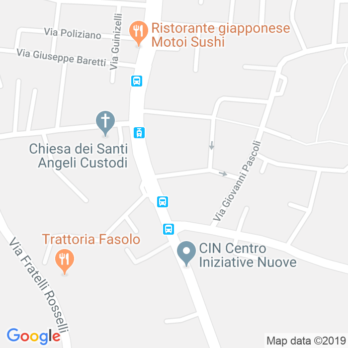 CAP di Via Francesco Pimbiolo a Padova