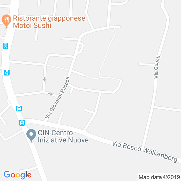 CAP di Via Piercandido Decembrio a Padova