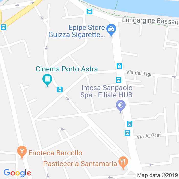 CAP di Via Renato Serra a Padova