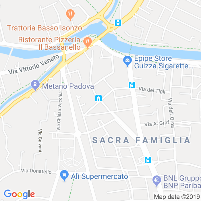 CAP di Via Santa Maria Assunta a Padova