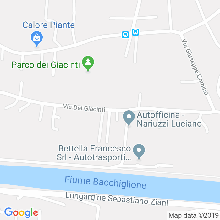CAP di Via Carlo Steiner a Padova