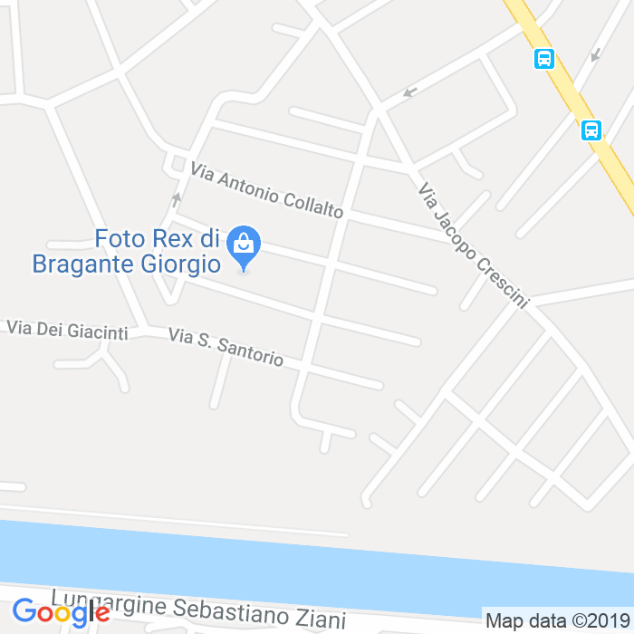 CAP di Via Pietro Spica Marcataio a Padova