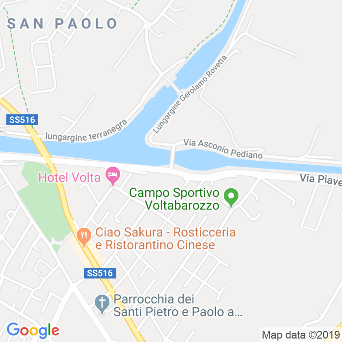 CAP di Lungargine Sabbionari a Padova