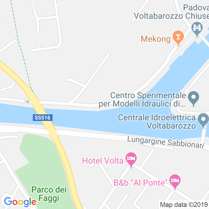 CAP di Lungargine Terranegra a Padova