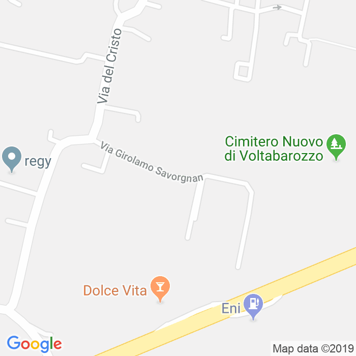CAP di Via Girolamo Savorgnan a Padova