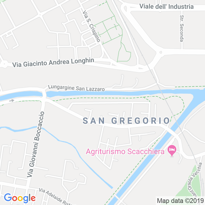 CAP di Via Rosso Di San Secondo Pier Maria a Padova