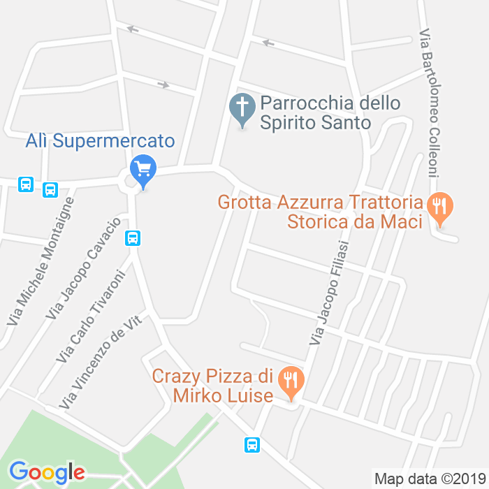 CAP di Via Marco Guazzo a Padova