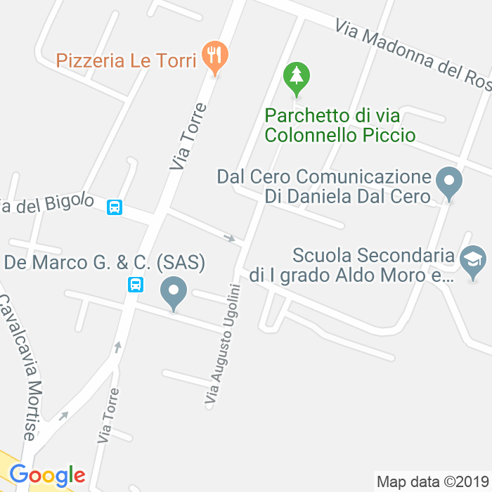 CAP di Via Angelo Ampezzan a Padova