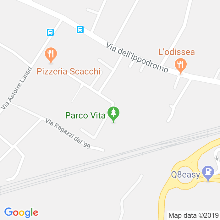 CAP di Via Guido Rizzetto a Padova