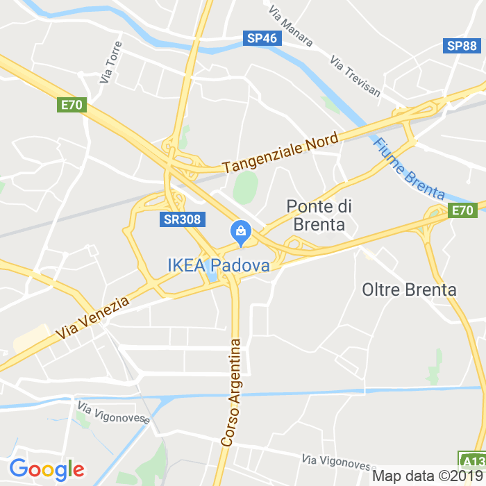 CAP di Via San Marco a Padova