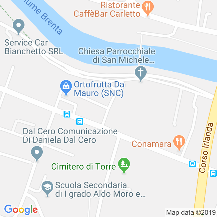CAP di Via San Michele Arcangelo a Padova