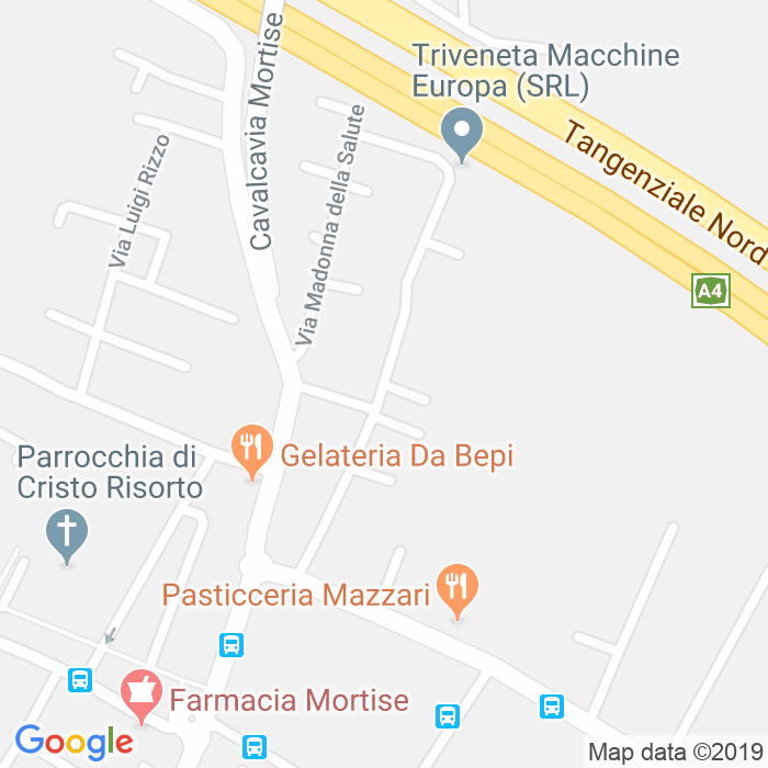 CAP di Via Ugo Polonio a Padova