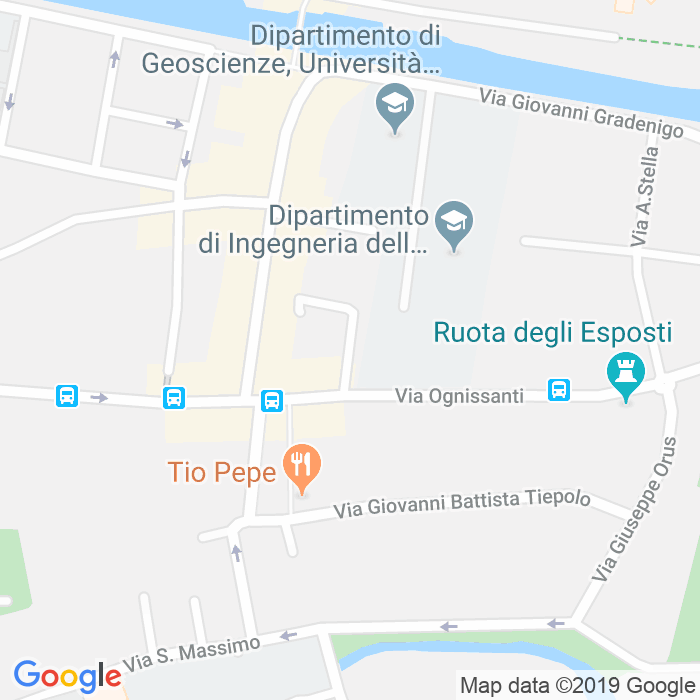 CAP di Vicolo Ognissanti a Padova