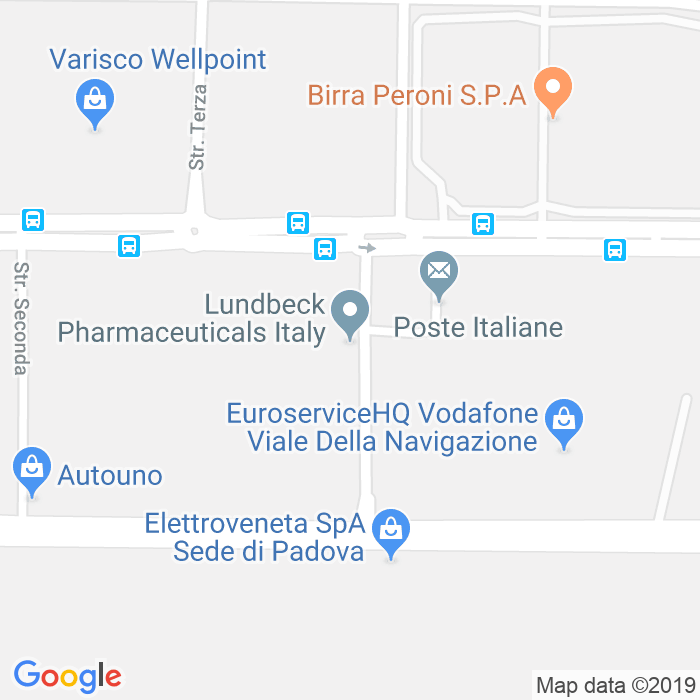 CAP di Zona Industriale Quarta Strada a Padova