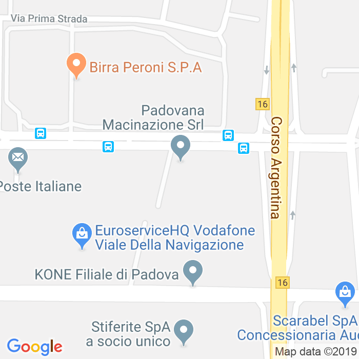 CAP di Zona Industriale Settima Strada a Padova