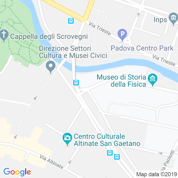 CAP di Largo Egidio Meneghetti a Padova