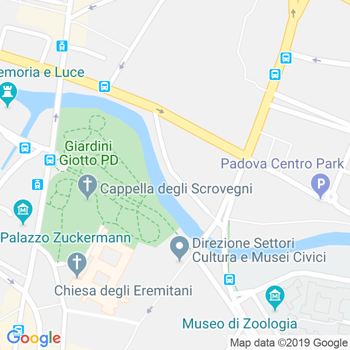 CAP di Via Vecchio Gasometro a Padova