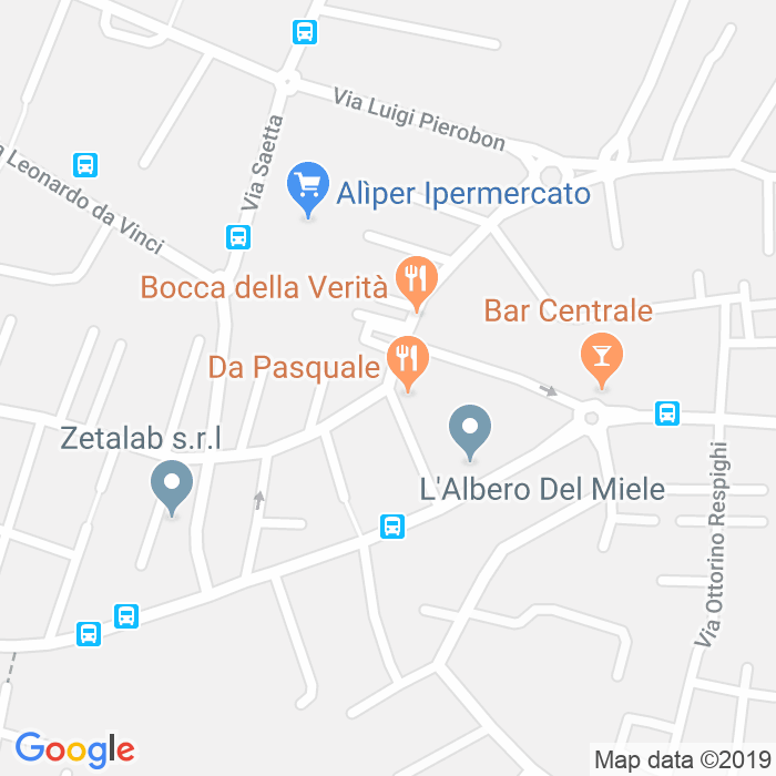 CAP di Via Enrico Petrella a Padova
