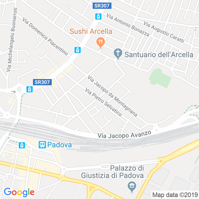 CAP di Via Pietro Selvatico a Padova
