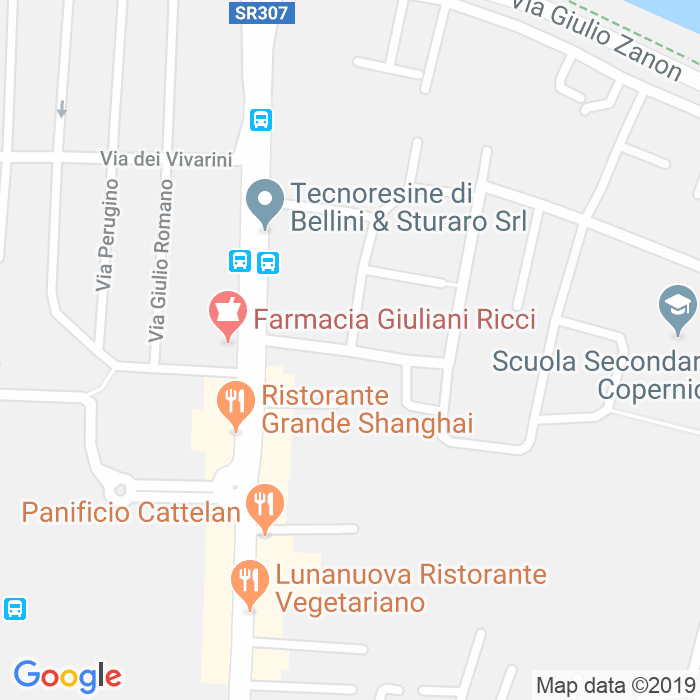 CAP di Via Sibilla De Cetto a Padova