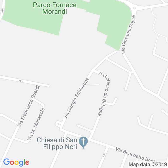 CAP di Via Giorgio Schiavone a Padova