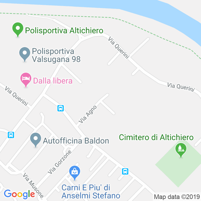 CAP di Via Agno a Padova