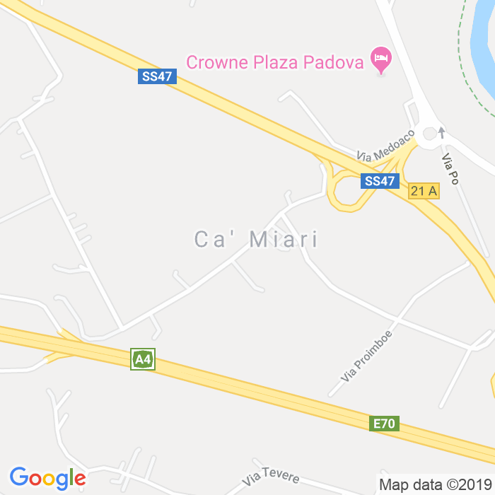 CAP di Via Proimboe a Padova