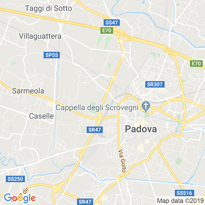 CAP di Corso Australia a Padova