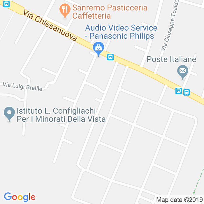 CAP di Via Giovanni Michelotti a Padova