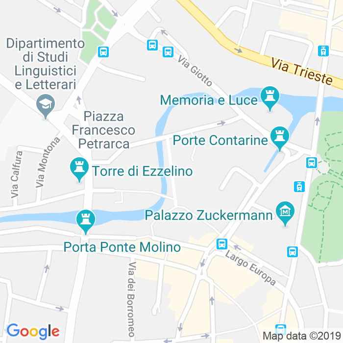 CAP di Passaggio Conciapelli a Padova